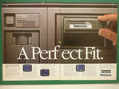 8/1986 PUB DIGITAL COMPUTER VxSTATION II/GPX TEKTRONIX ENGINEERING SOFTWARE AD • $10.66