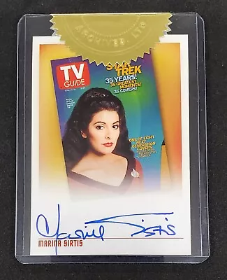 2005 Quotable Star Trek The Next Generation Autograph Marina Sirtis /Deanna Troi • $79.99