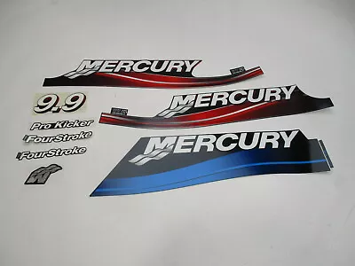 37-895197A05 Fits Mercury 9.9 HP 4-Stroke Outboard Cowl Decal Set • $133.35