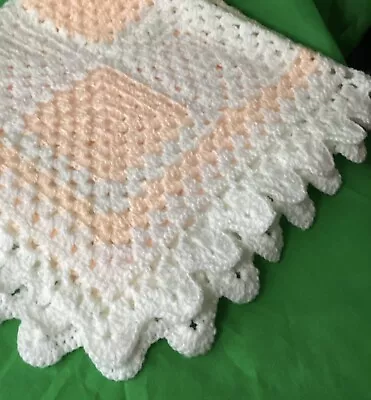 New Handmade Baby Blanket Crochet • £12