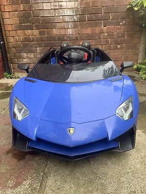£16 • Buy 12v Lamborghini Kids Electric Ride On Car Battery Depleted (for Parts Or Fix)