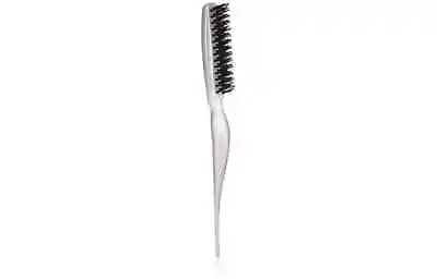 Teasing Hair Brushes Three Row Teasing Brush For Back Combing Silver • £2.99