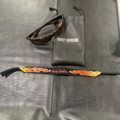 Harley Davidson Sunglasses With Soft Pouch/Holder • $18.99