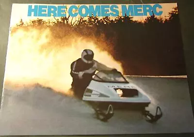 1976 Mercury Sno Twister Racing Snowmobile Sales Brochure Nice (q33) • $49.99