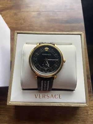 $300 • Buy Versace V-Circle Greca Men's Quartz Watch