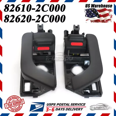 For 03-08 Hyundai Tiburon Pair Front Right Left Side Inside Interior Door Handle • $20.96