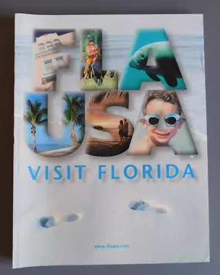 Visit Florida - 1998 Official Vacation Guide - Travel Tourism • $6.88