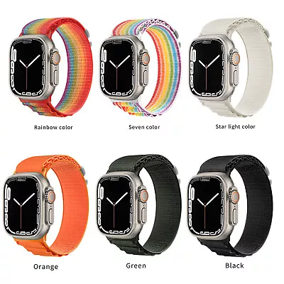 $9.39 • Buy Alpine Loop Band Nylon For Apple Watch Ultra 49mm Watch Series 8/7/6/5/4/3/2/SE