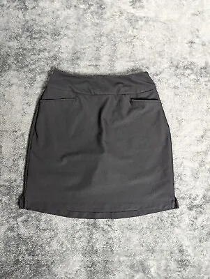 $17.77 • Buy Adidas Skort Women Extra Small Long Black Golf Athleisure Stretch Tennis Skirt