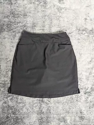 $17.77 • Buy Adidas Skort Women Extra Small Long Black Golf Athleisure Stretch Tennis Skirt