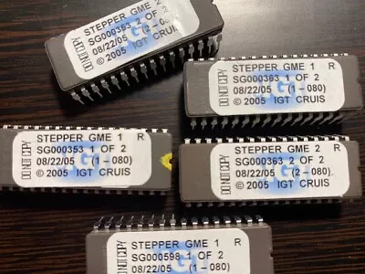 IGT S2000 OEM SG Stepper GME Chip Set (MUST SPECIFY CHIP NUMBER W/ORDER) • $28.96