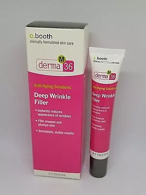C.booth Derma 36 M Anti Aging Solutions Deep Wrinkle Filler 21 Ml 0.7 Oz • $10.75