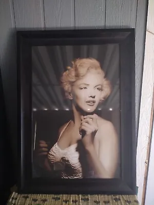 Marilyn Monroe Framed Poster  24x36 • $30