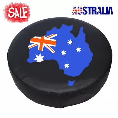 15inch Australia Flag Spare Tire Cover Wheel Tyre Covers For Car Tyre's Φ70~75cm • $24.89
