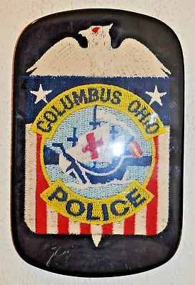 £30 • Buy Large Columbus Ohio Police Wall Plaque Shield Crest Badge USA