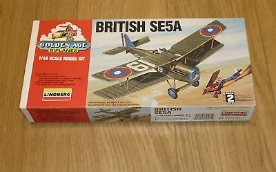 Lindberg 1/48 Scale WW1 British S.E.5a - Plane Kit • £9.99