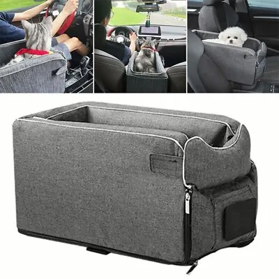 £25.99 • Buy Arm Rest Pet Dog Cat Booster Seat Non-slip Car Armrest Box Travel Car Carrier