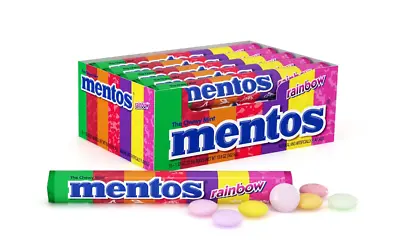 Mentos  Candy Chewy  Rolls  Party Various Flavors 14 Pieces (Bulk Pack Of 15) • $22.99