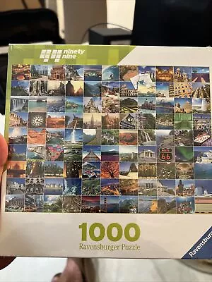 Ravensburger 99 Beautiful Places On Earth 1000 Piece Puzzle New • $9.88