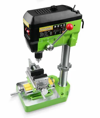 220v Home Bench Drill Mini Bench Drill Small Woodworking Drill Milling Machine • $304.69