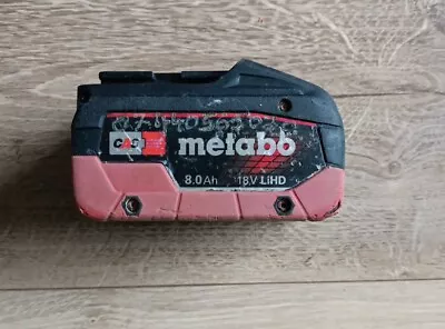 Metabo 8.0Ah  18V LiHD  Slide In Battery • £64.99