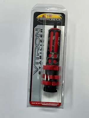 NEW PSE Vibracheck Vitron Skullworks/Red Vibration Dampening Stabilizer • $49.99