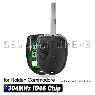 For Holden Commodore VS VR VT VX VY VZ 2 Buttons Complete Remote Control Key Fob • $45.88