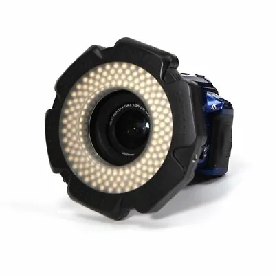 Selens 160 Macro LED Ring Light For Canon Nikon Olympus Camera + 6 Adpater Rings • $79.19