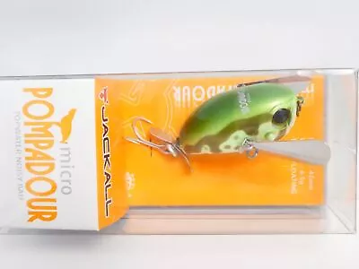 JACKALL BROS. MICRO POMPADOUR  Tonosama Frog    NEW Fishing Lure #EB99 • $33.48