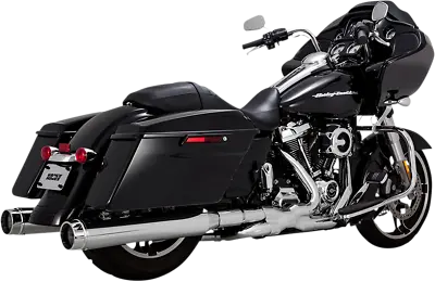 Vance & Hines Chrome Torquer 450 Exhaust Mufflers For 2017-2020 Harley Touring • $649.99