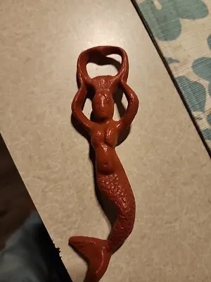 Metal Mermaid Bottle Opener Man Cave Bar Ware  • $7.10