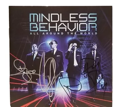 Mindless Behavior  All Around The World Cd ~ Authentic Autographed Art Work Auto • $18.19