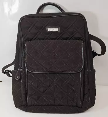 Vera Bradley Classic Backpack Brown 8 Pockets 14x11x5 Excellent • $29.99