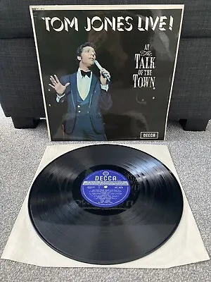 Tom Jones- Live! At The Talk Of The Town UK Decca Stereo 12” LP Vinyl (1967) • £4.95