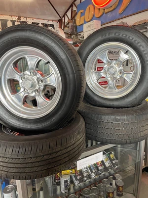 $1499 • Buy American Racing Torque Thrust II Wheels HQ CHEV 4.75  PCD