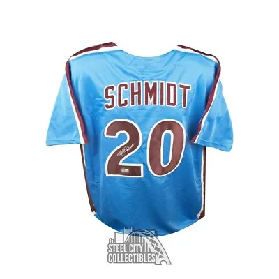 Mike Schmidt Autographed Philadelphia Custom Baseball Jersey - BAS • $224.95