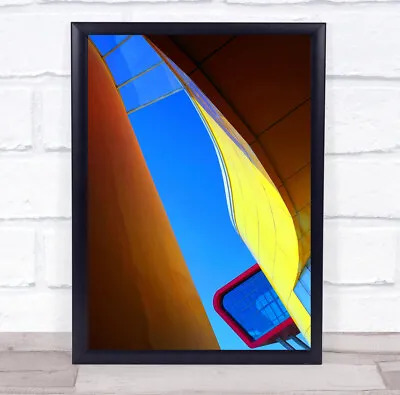 £57.99 • Buy The Colors Mall Abstract Building Wall Art Print