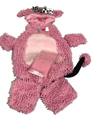 Pink Baby Sheep Costume 4 To 6 Years Fancy Dress Party Outfit Girls/Boys • £9.29