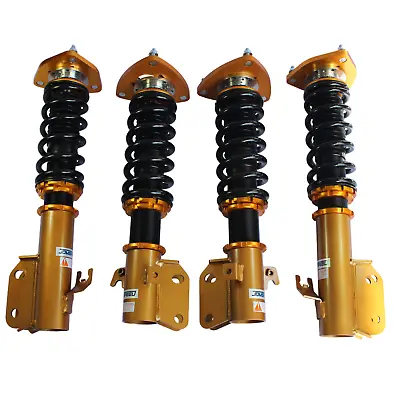 Set(4) Coilovers Struts For 02-07 Subaru Impreza WRX GDB GDA 03-08 Forester Gold • $245.97