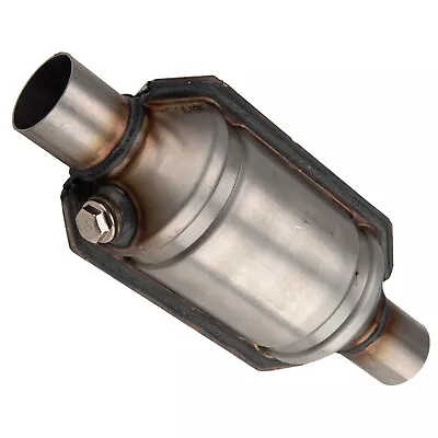 2  Inlet/Outlet Universal Catalytic Converter High Flow Stainless Steel Weld-On • $41.99