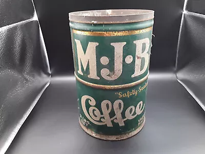 Vintage M-J-B Coffee Tin Can 3 Lb. Size • $6.95