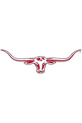 RM Williams Longhorn 70cm Decal Sticker - Red - RRP 34.95 • $34.99