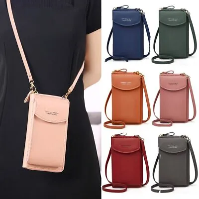 Mobile Phone Bags Shoulder Strap Bag Women Purses Wallet Handbag • $12.50