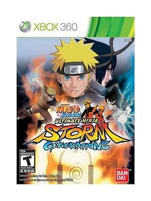 Naruto Shippuden Ultimate Storm Generations - Xbox 360 • $9.41