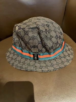 Gucci Bucket Hat Large Mens • $70