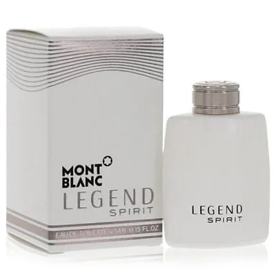 Montblanc Legend Spirit Cologne By Mont Blanc Mini EDT .15 Oz/4.5ml For Men • $17.42