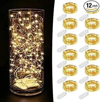 2M Battery LED Powered Copper Wire String Fairy Xmas Party Lights Warm White • $7.95