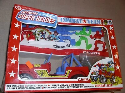 Vintage Marvel Super Heroes Combat Team Thor Spidy Rare Marvelmania New Mib 1982 • $6749.99