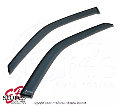 Chevrolet Monte Carlo 2000-2006 Outside-Mounted Ash Grey JDM Window Visors 2pcs • $55.95