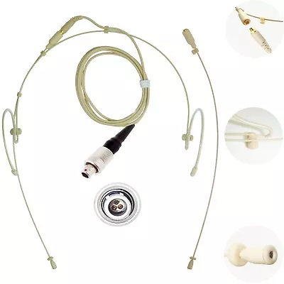 Ear Hook Microphone 1.2m Detachable Cable For All Types Of Wireless Transmitters • £32.99